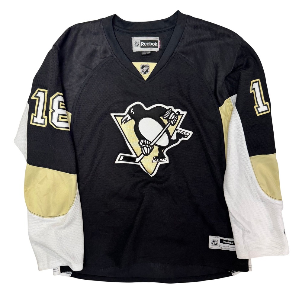 Reebok NHL Pittsburgh Penguins James Neal 18 Jersey Womens XL Black Stitched
